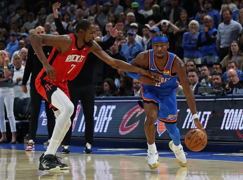 开云体育下载公司-KD23投19分！火箭91-111雷霆，看数据：他是头号罪人！